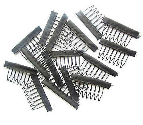 30pcs Lace Wig Clips with Comb for Wig Caps Hair Extensions Secure Hold Styling Tools