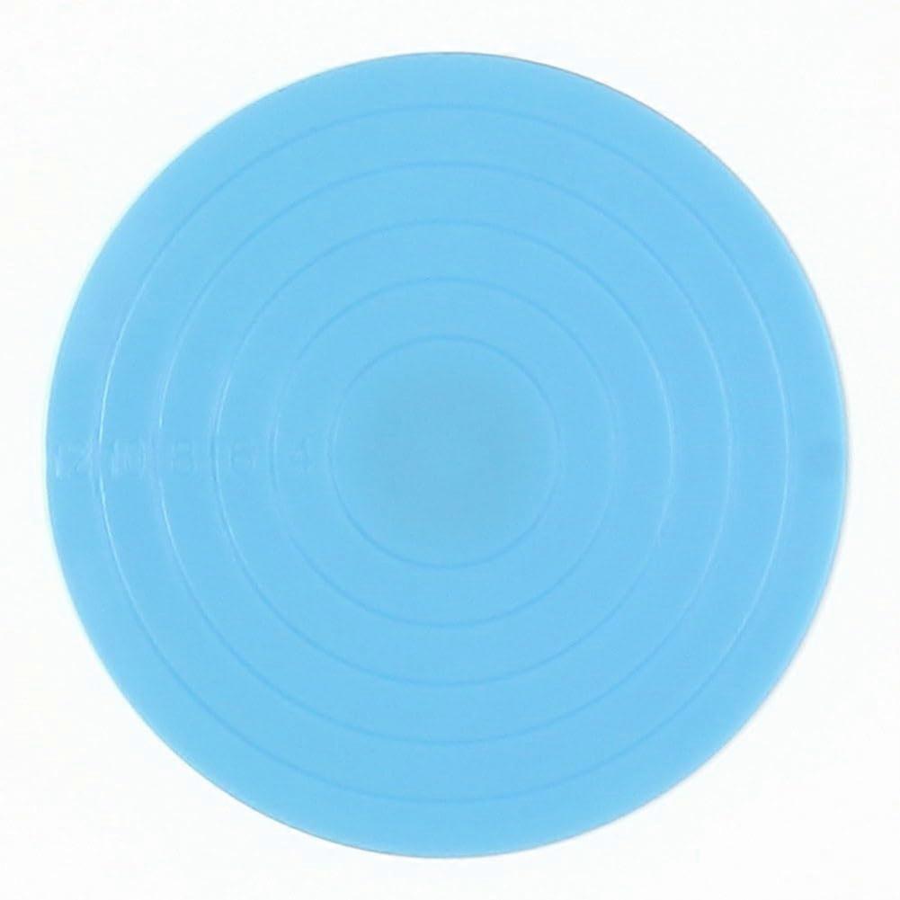 Cake Decorating Turntable with 360° Smooth Rotation for Pastry Baking, ABS Material, Pink