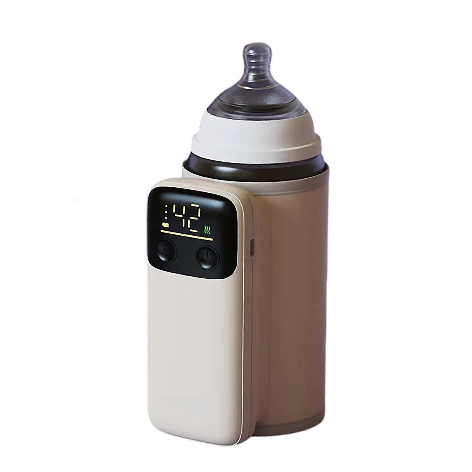 Portable Bottle Warmer with Fast Heating and Precise Temperature Control, USB Rechargeable, 2025 Upgrade