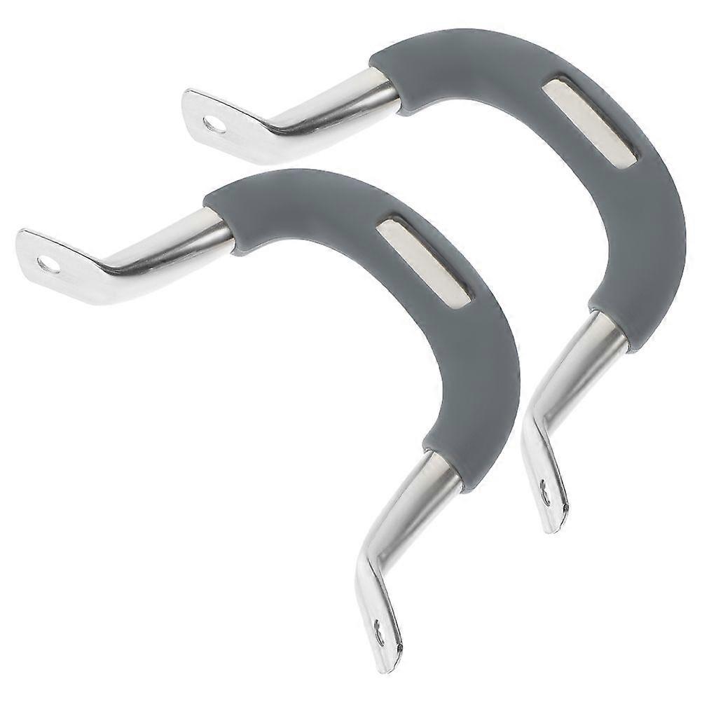 2pcs Pot Side Thicken Handle Replacement Pan Handle No Scalding Grip Pot Side Handle L