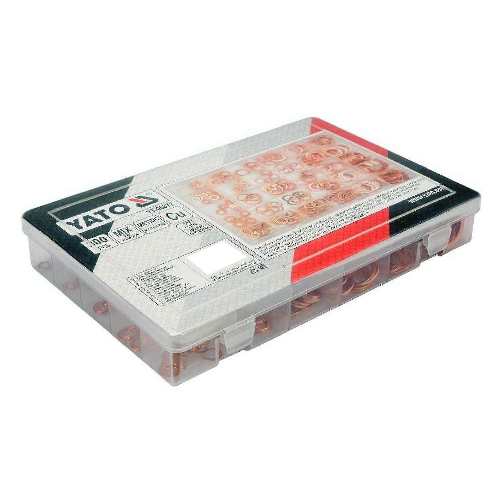 Ροδέλες χαλκού Yato (Συσκευασία των 300)