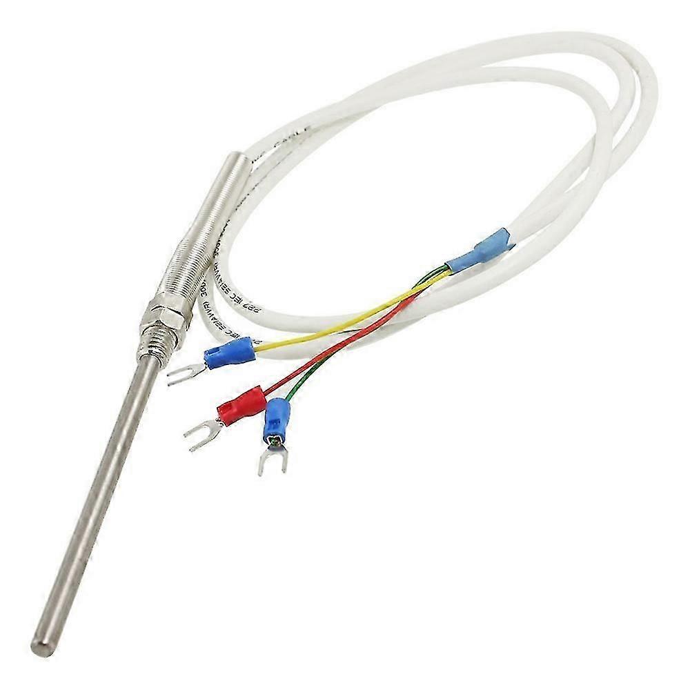 PT100 Sensor Temperature Control Thermocouple Probe 1M 3.3ft