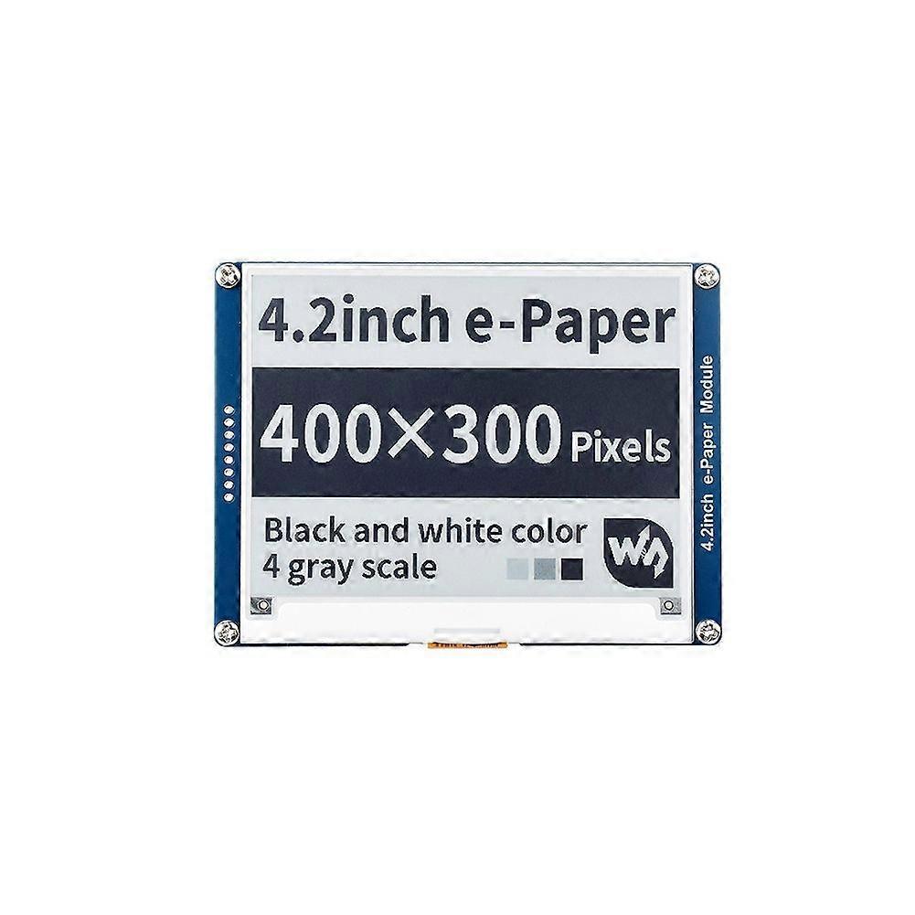 Waveshare 4.2 Inch for Raspberry Pi 4 E-Ink Display Module E-Ink Display Black White with SPI Interface for Arduino Nucleo STM32