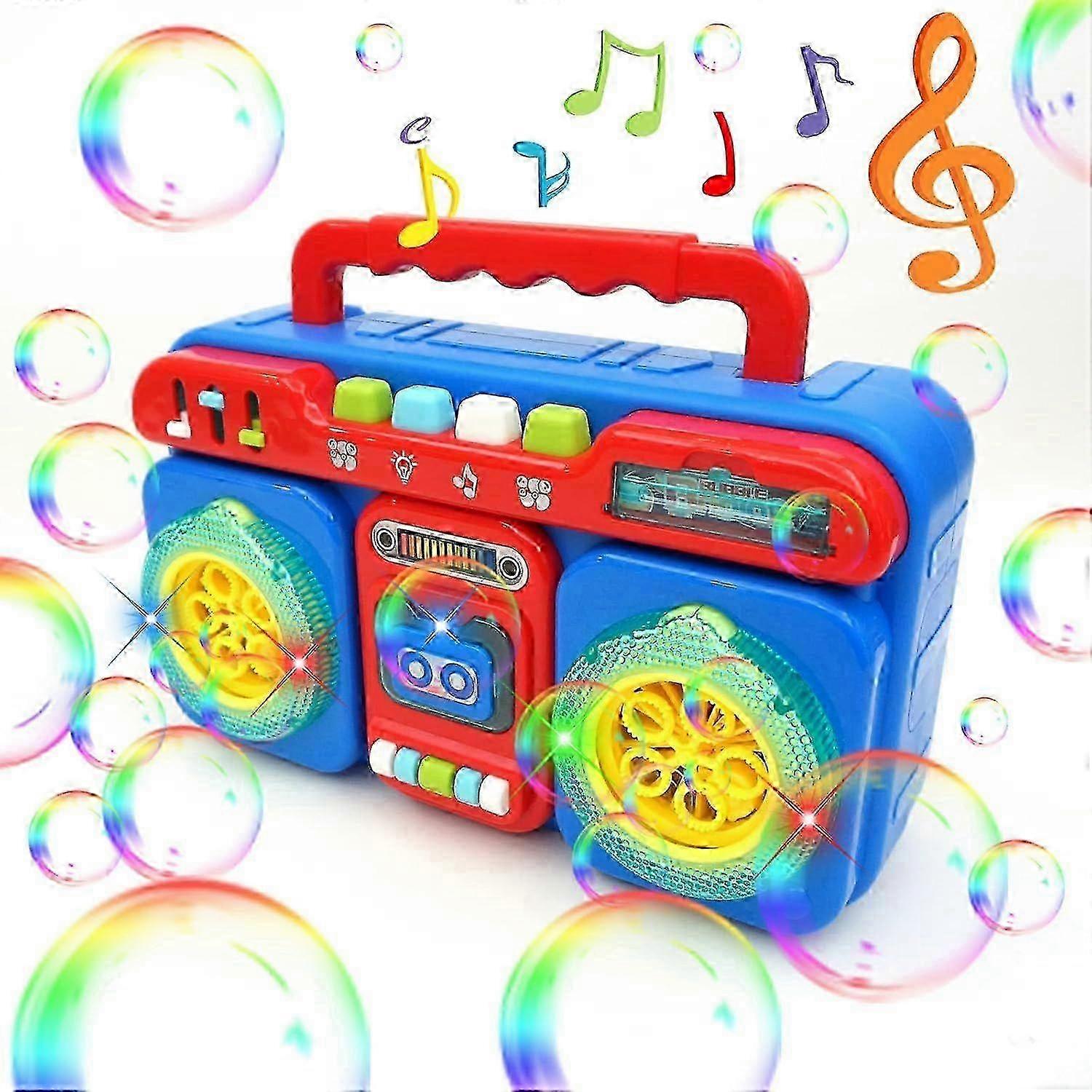 2025 Latest Model Bubble Machine, Portable Automatic Bubble Machine for Kids