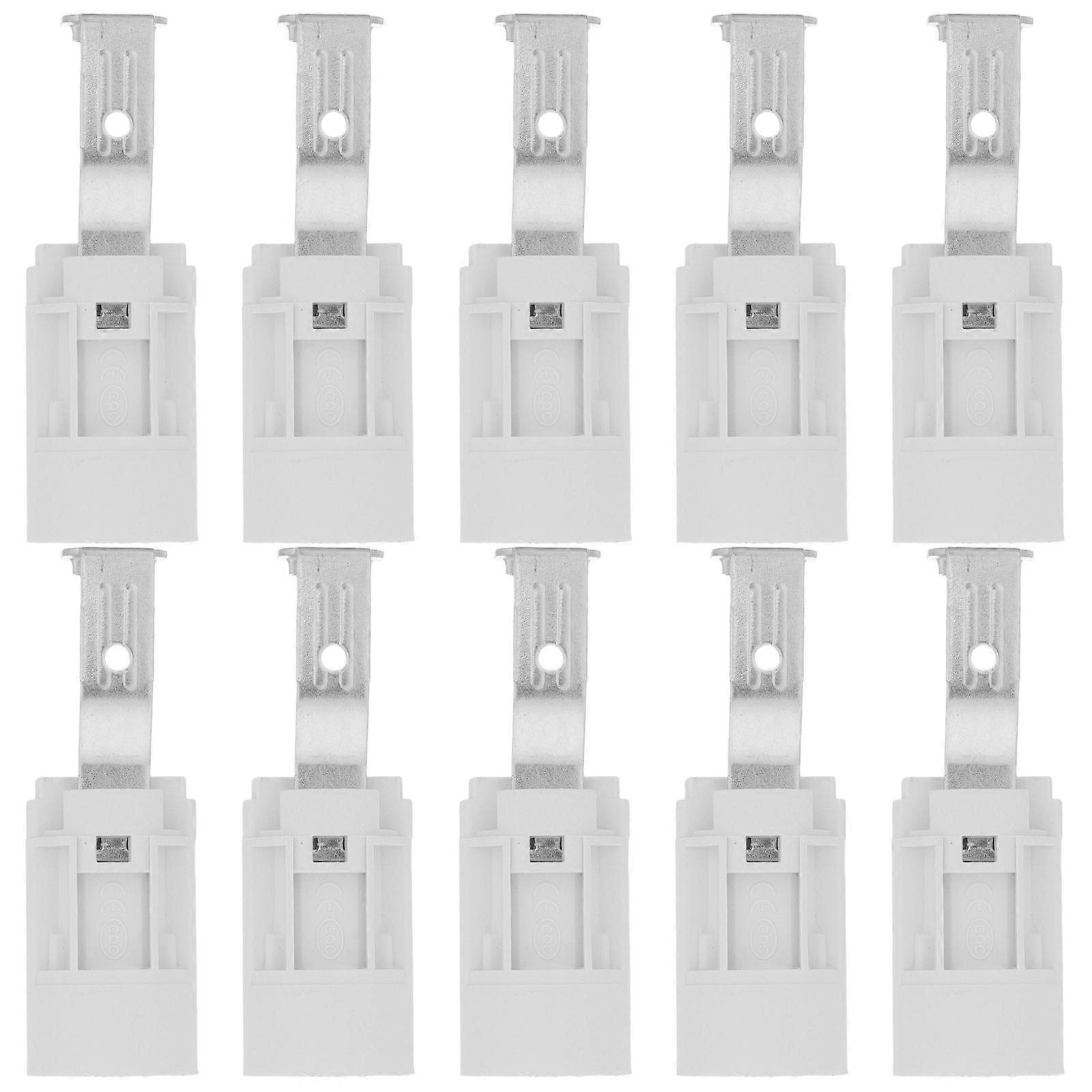 10pcs E14 Socket Lamp Holder - Light Socket Base With Mounting Bracket For Bulbs, 2.76 High-Temperature Resistant For Lighting Fixtures