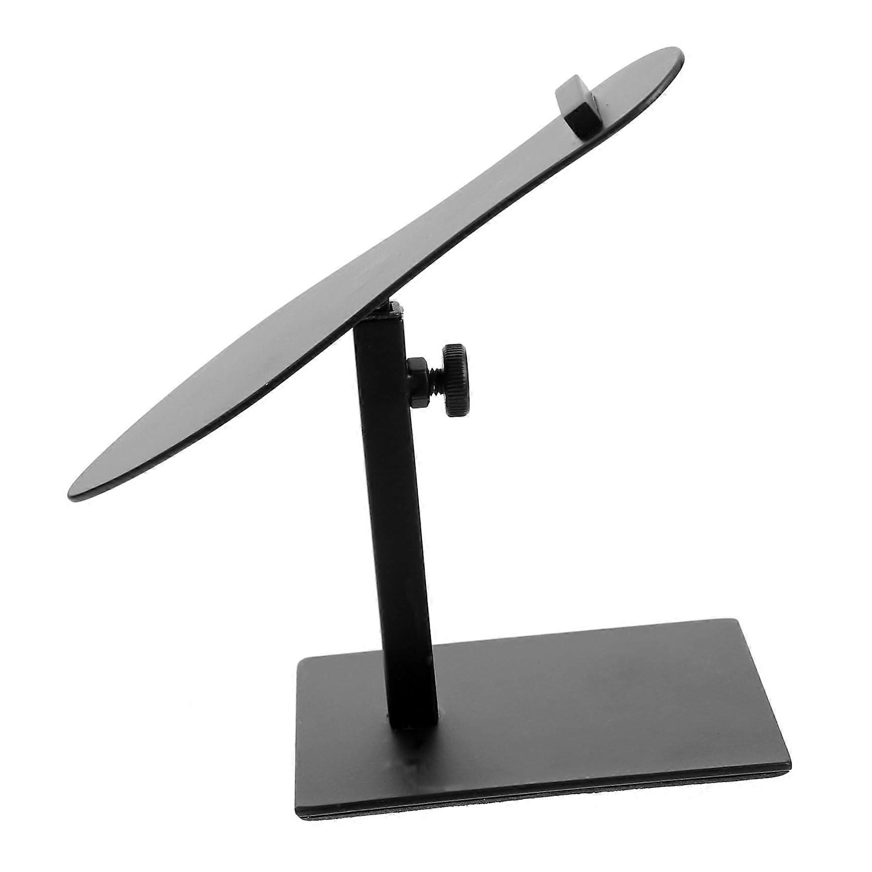 Adjustable Shoe Display Rack with Adjustable Height and Right Angle Support for Retail and Home Use