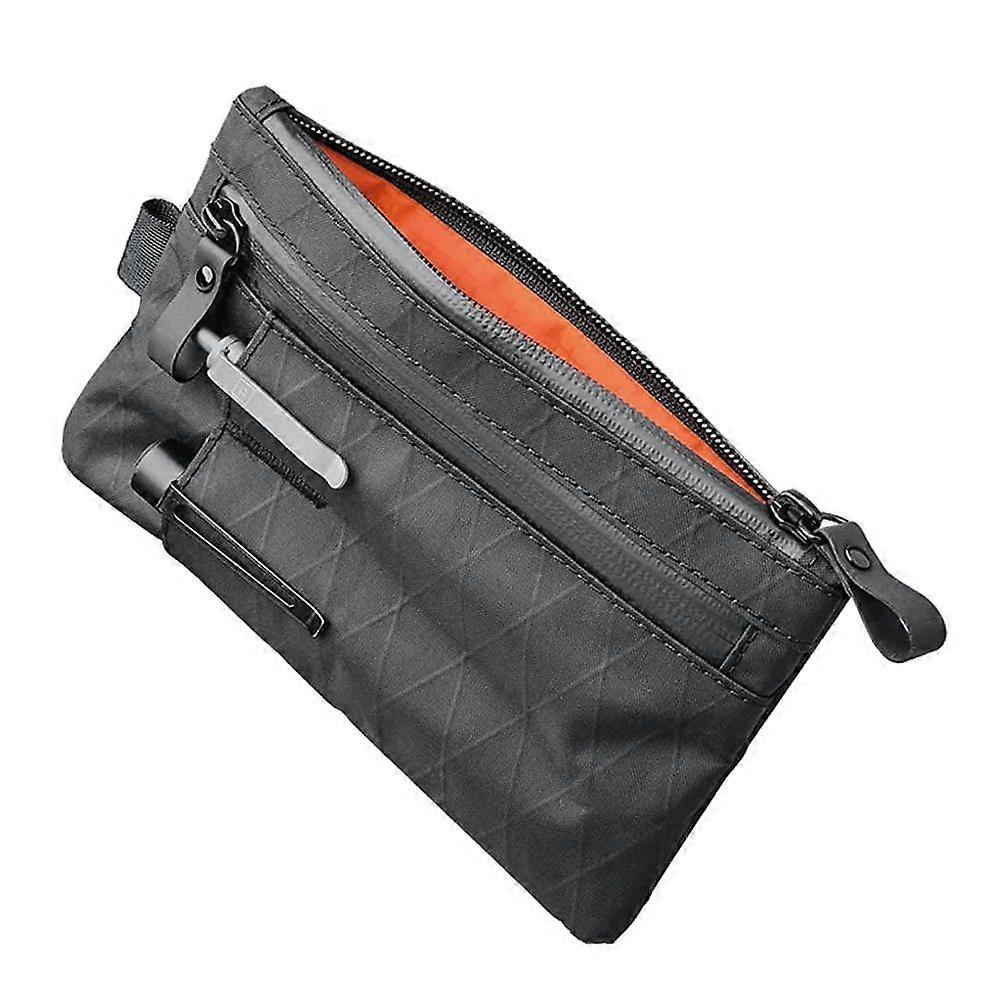 Waterproof Men'S Clutch Bag Large Capacity Wrist Portable Multi-Function Tool Storage Bagg