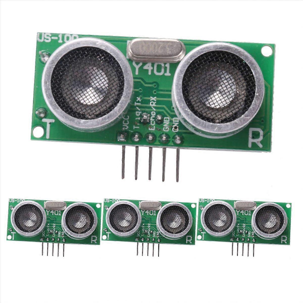 4PCS US-100 Ultrasonic Sensor Module DC 2.4V - 5V with Temperature