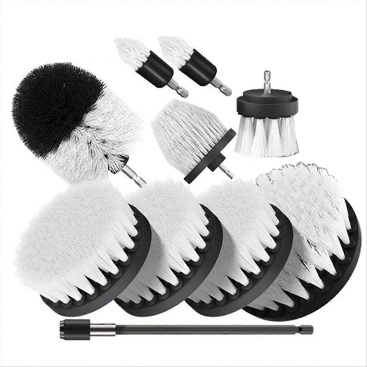 10pcs Attachment Set
Car Cleaning Electric Brush