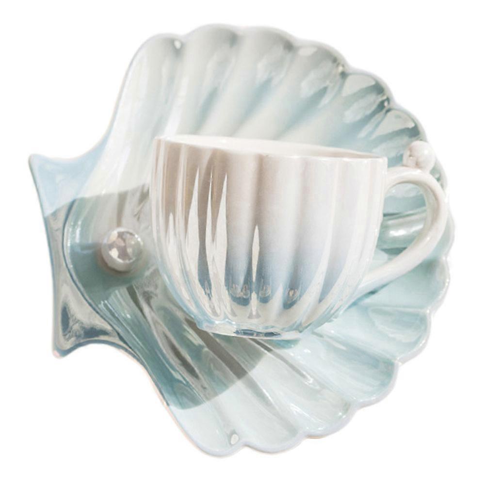 Coffee Cup Set Ceramic Tableware for Home Use 1Set Milk Drinking Mug