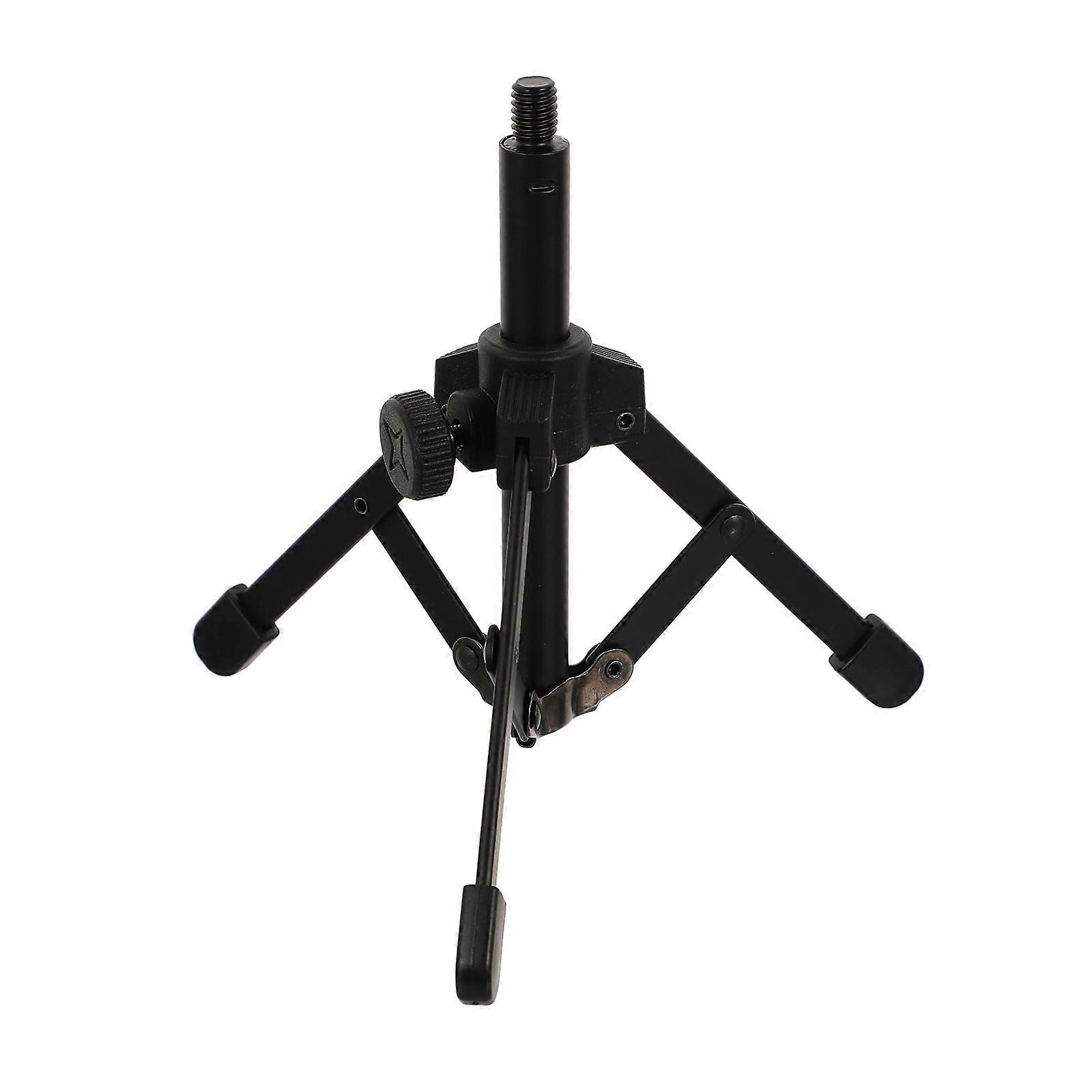OUNONA Table Top Tripod Microphone Stand Creative Foldable