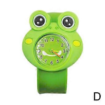 Kinderuhr mit Frosch- und Elefantenmotiv, niedliches Silikonarmband, Geschenkidee fürs Handgelenk, 9CW4 C8G2