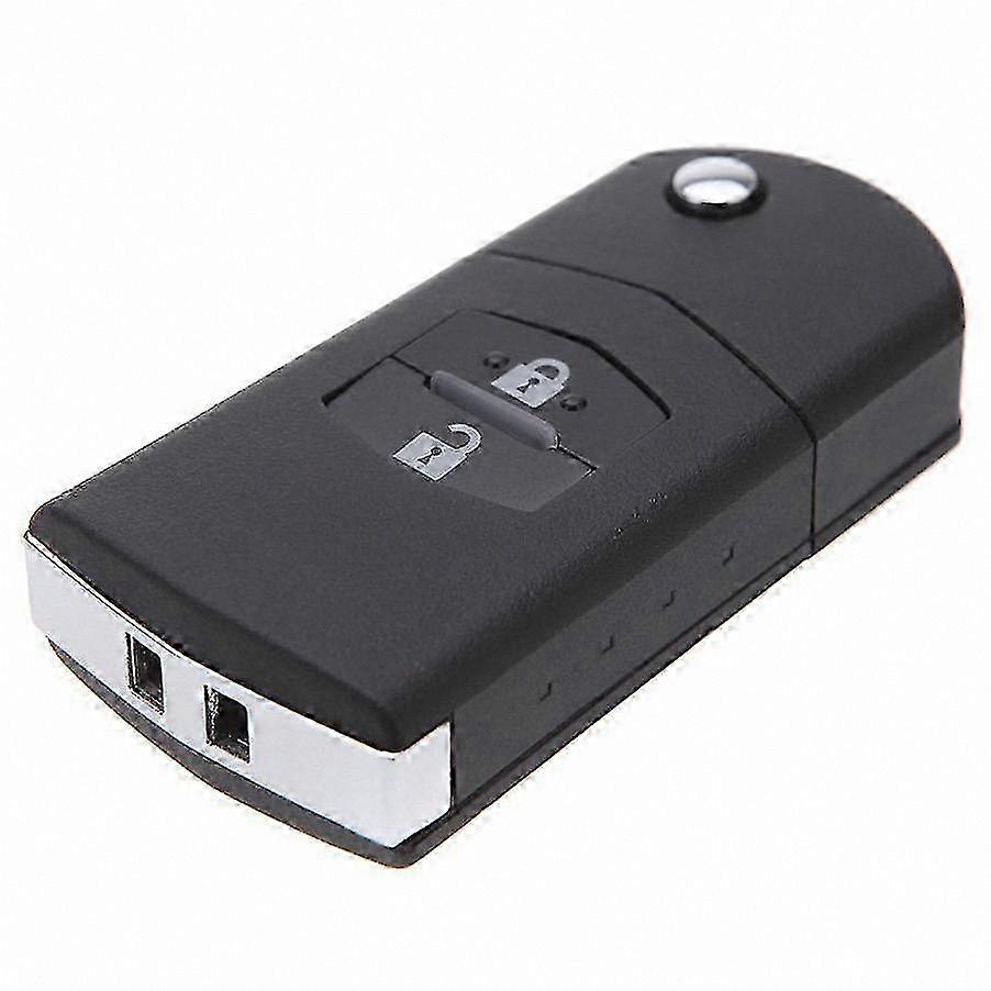 2-Button Keyless Entry Remote with Black Replacement Fob for Select Car Models