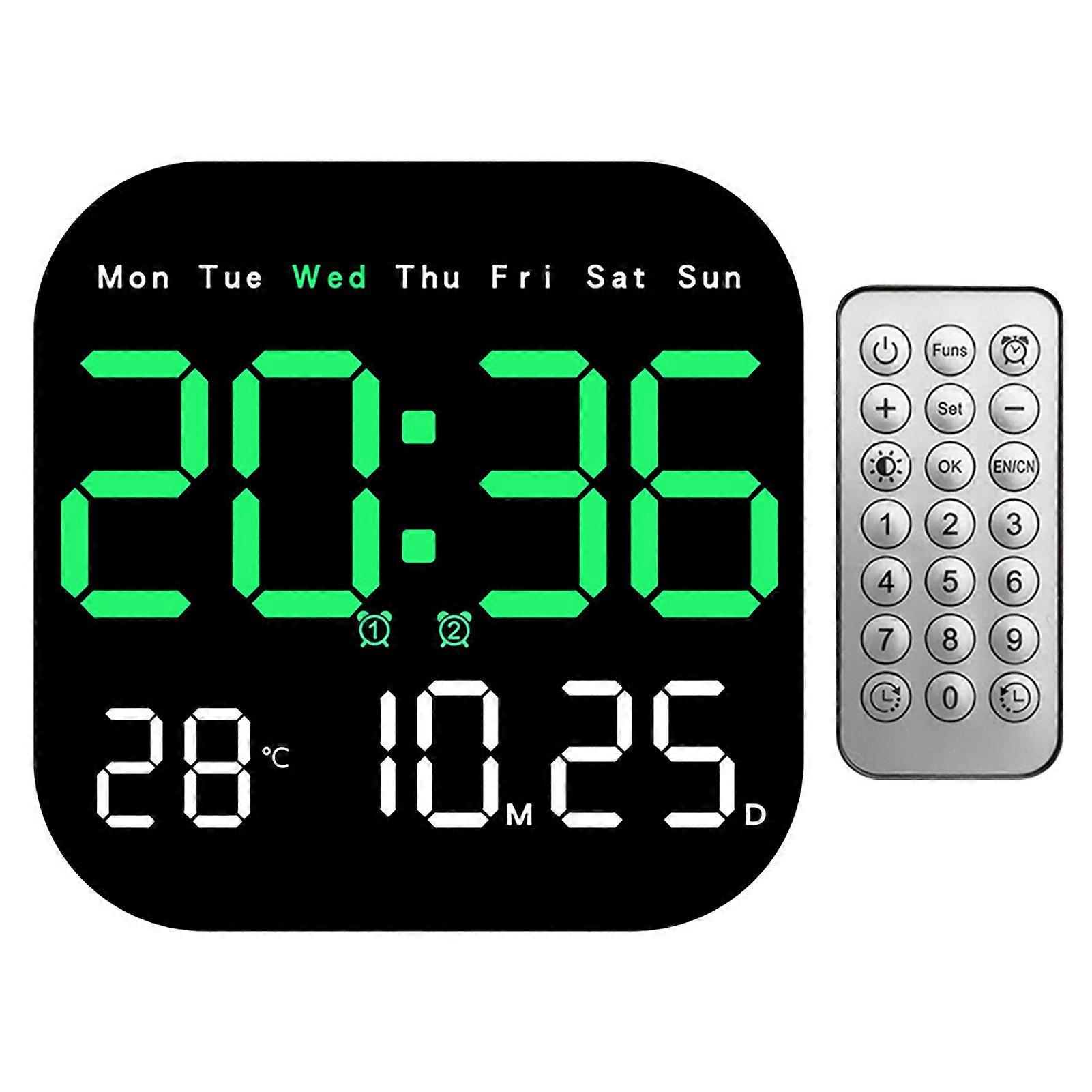 Digital Clock Large Display Multi-Function Display for Study Room