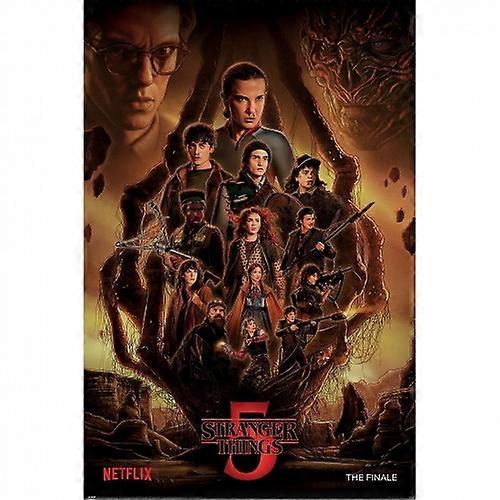 Stranger Things 5 The Finale Maxi Poster
