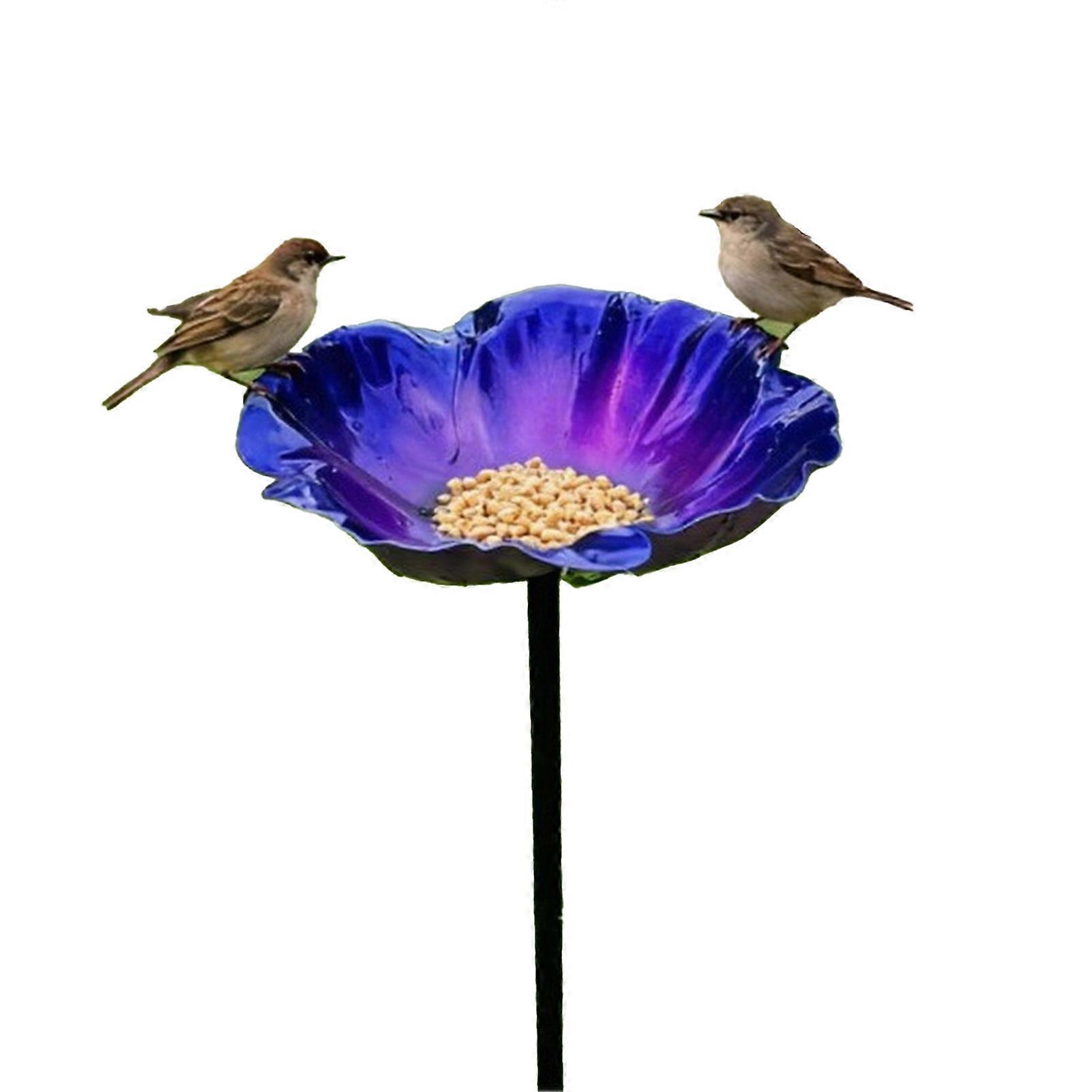 Handmade Metal Flower Stake - Artistic & Practical - for Backyard
