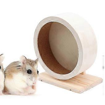 Wooden Exercise Wheel for Small Pets for Exercise Use Size M