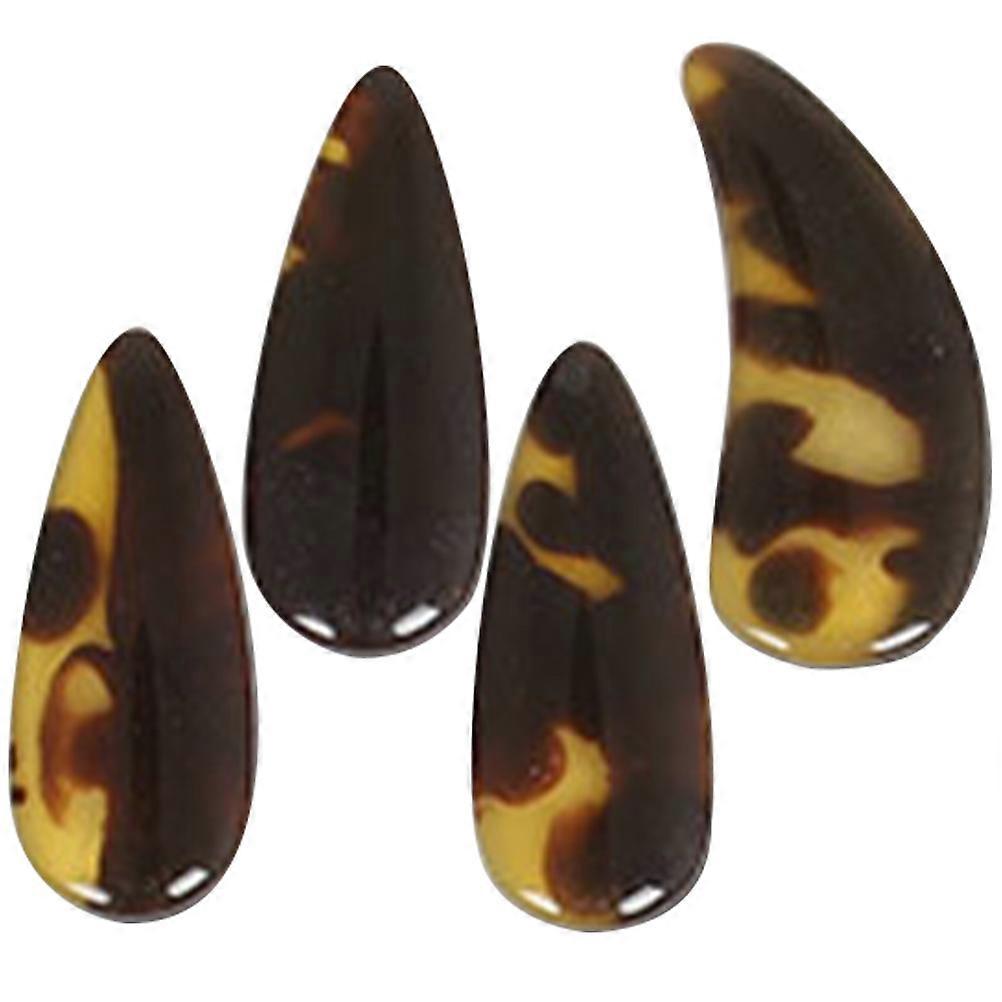 Guzheng Nail Covers Finger Protector for String Instruments 1Set Durable Celluloid