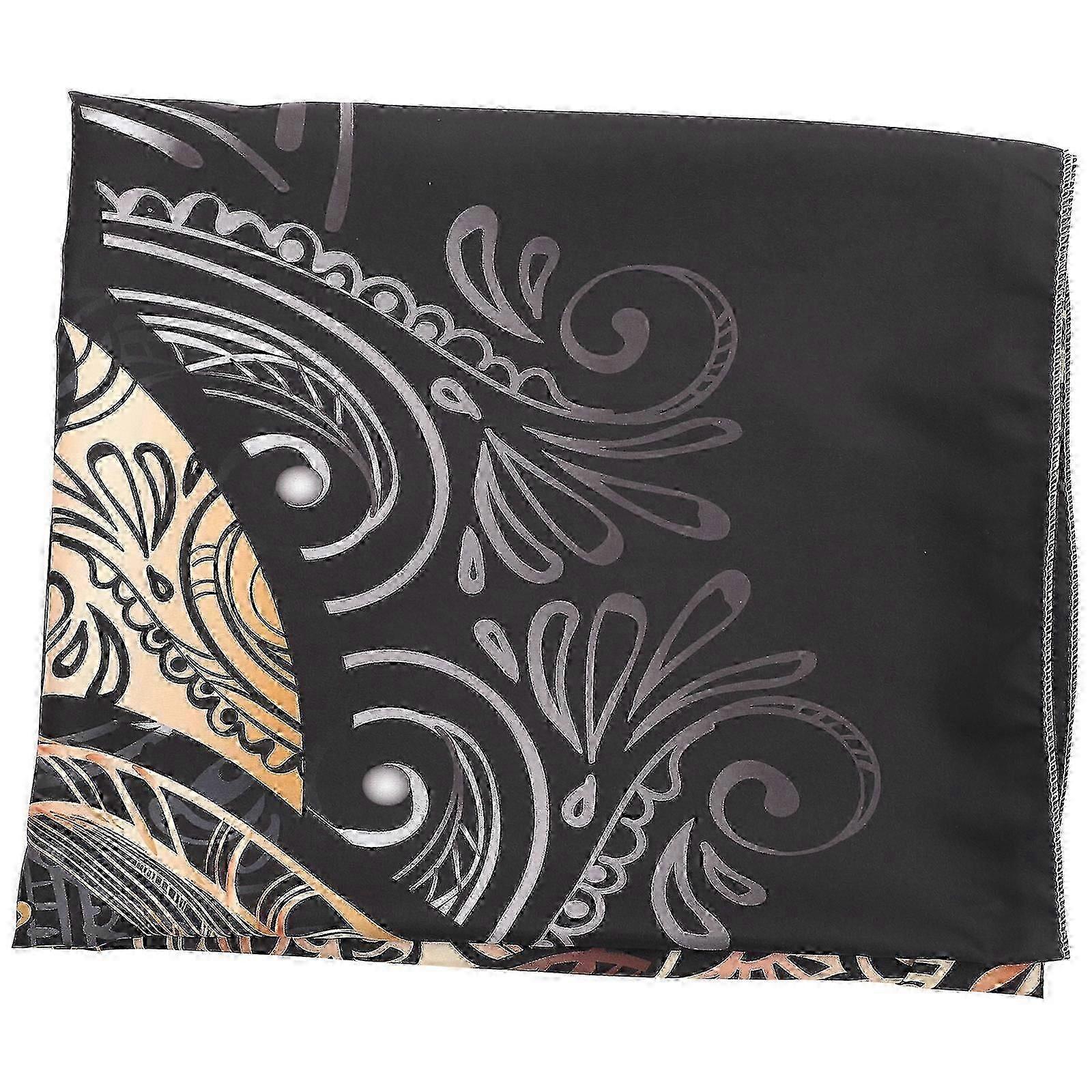 1Pc Black Mandala Pattern Wall Hanging Polyester for Home Decoration