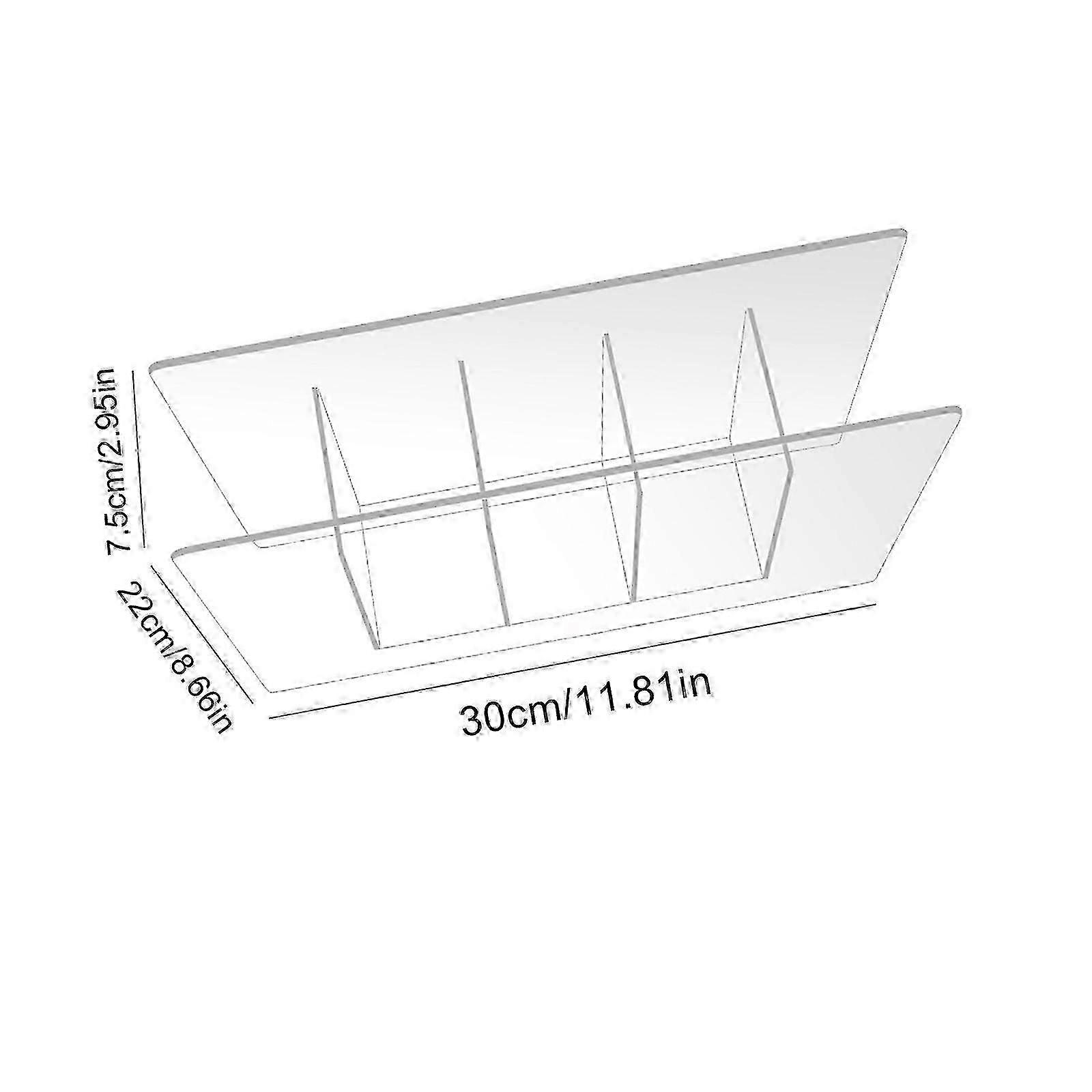 Multi-functional Acrylic Flower Vase & Organizer