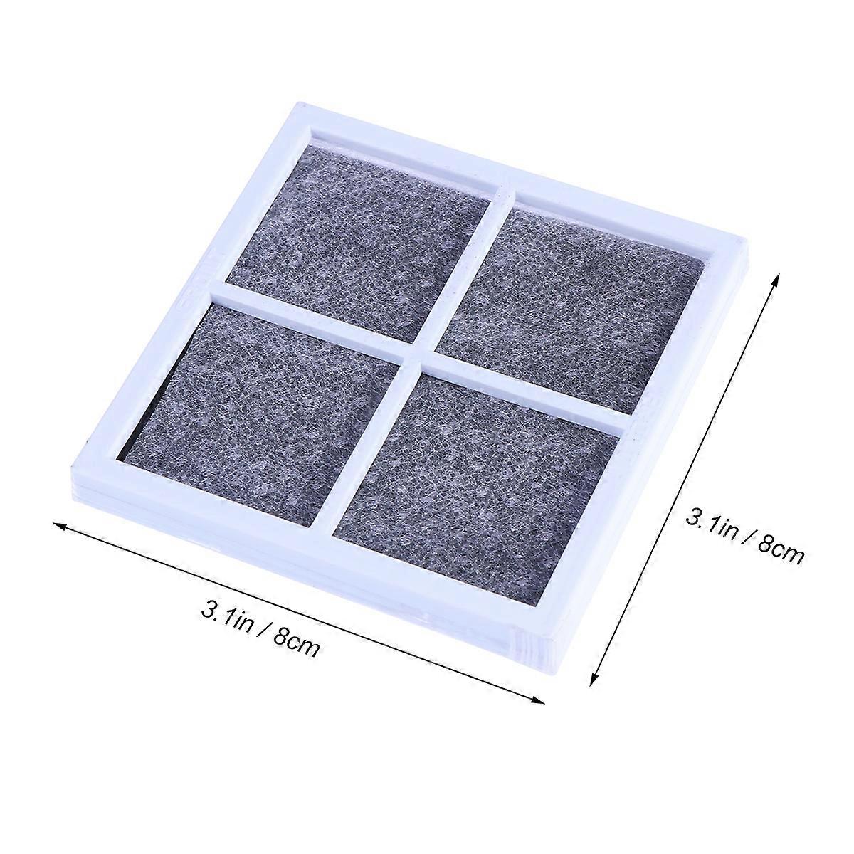 Refrigerator Activated Carbon Filter for Odor Absorption Gray