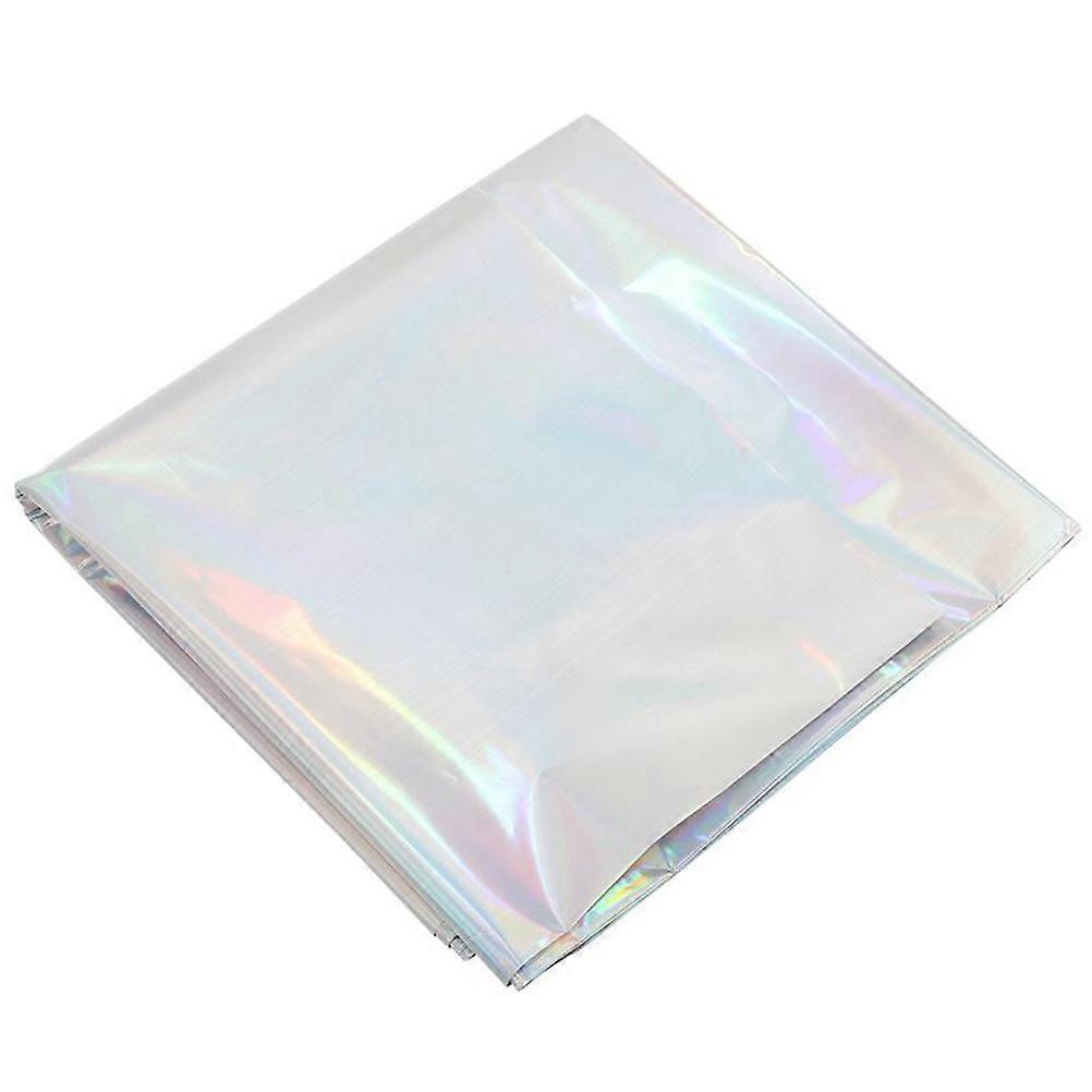 Rainbow Iridescent Table Covers 3Pcs for Home Use