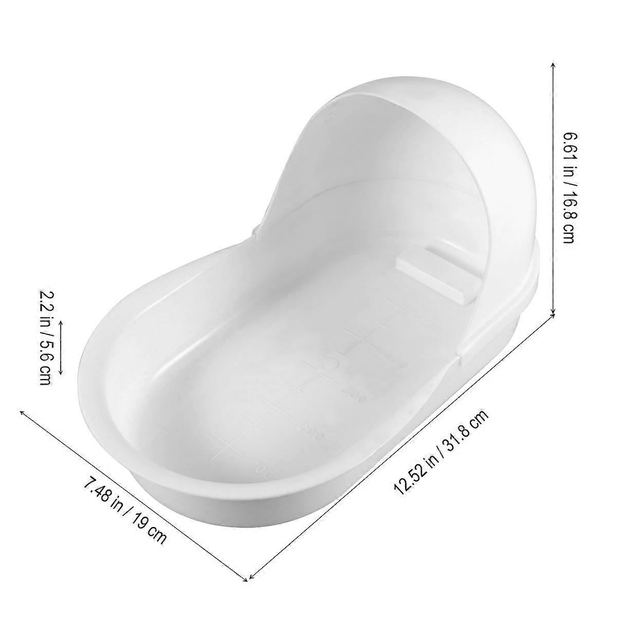 Inflatable Comfortable Urinal for Peeing Blue Bedridden Care