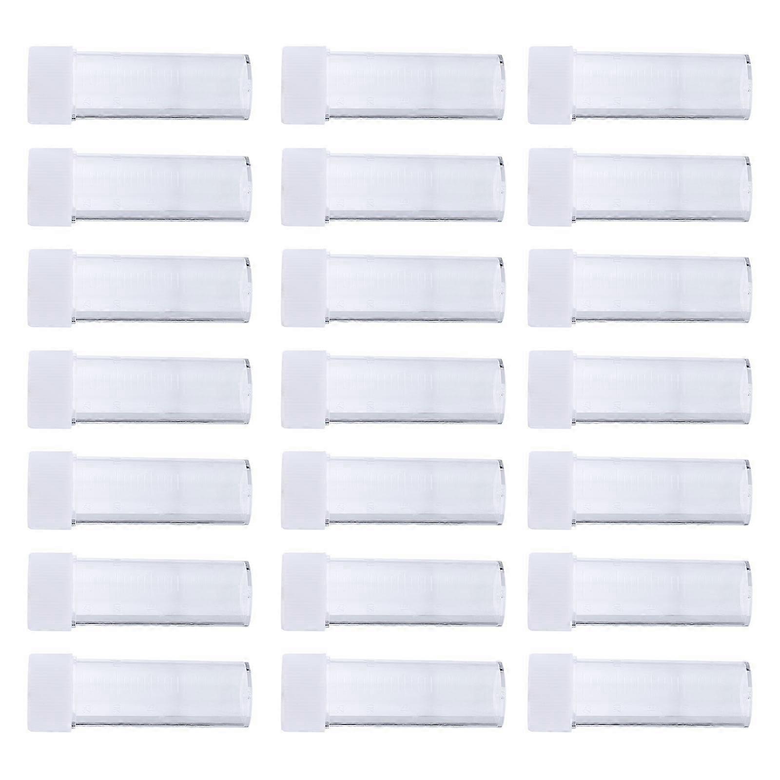 Plastic Sputum Sample Bottle Specimen Bottle for Storage 50Pcs