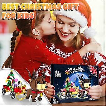 Christmas Building Blocks Set - 478 Pieces for Kids 6+ | Fun STEM Toy for Boys & Girls | Perfect Holiday Gift