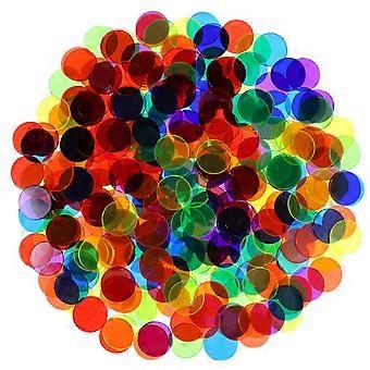 300 Pcs Magnetic Chips Bingo Chips Bingo Games Math Practice Chip Arts Crafts Chip Poker Game Accessory