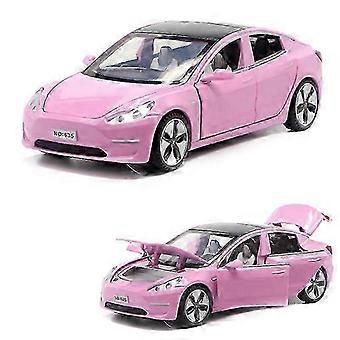 Spielzeugauto im Maßstab 1:32 aus Metalllegierung, pinkfarbenes Druckgussmodell, perfekt für Kindergeburtstage und Sammler, Neuheit S04