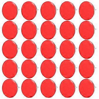 Metal Reflective Trail Markers Push Pins for Outdoor Safety Use 50Pcs