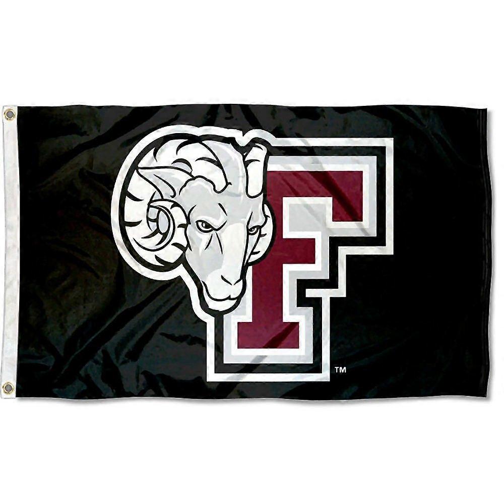 Fordham Rams Black Flag QD1124
