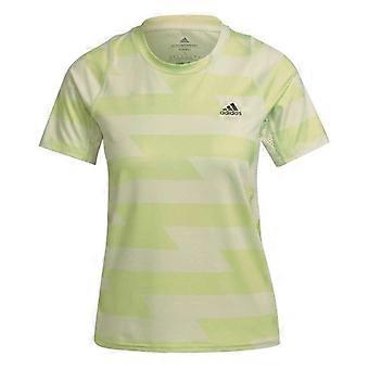 Adidas Dame/Dame Aeroready T-shirt med heldækkende print