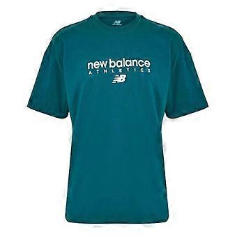 Camiseta de cuello redondo con logo Heritage para hombre de New Balance