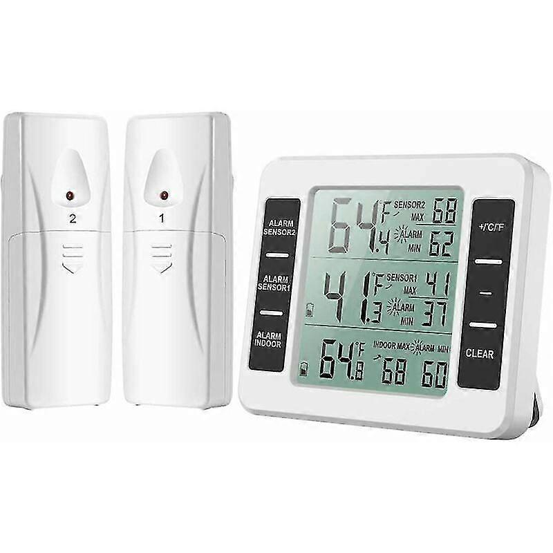 Kylskåpstermometer, digital frystermometer