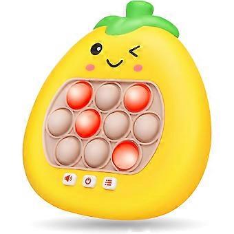 Upgrade Pop Fidget Game for Kids Adult Quick Push Handheld Games Controller , New Portable Puzzle Game Machine, Paty Favors Sensory Toy Gifts for 3-12