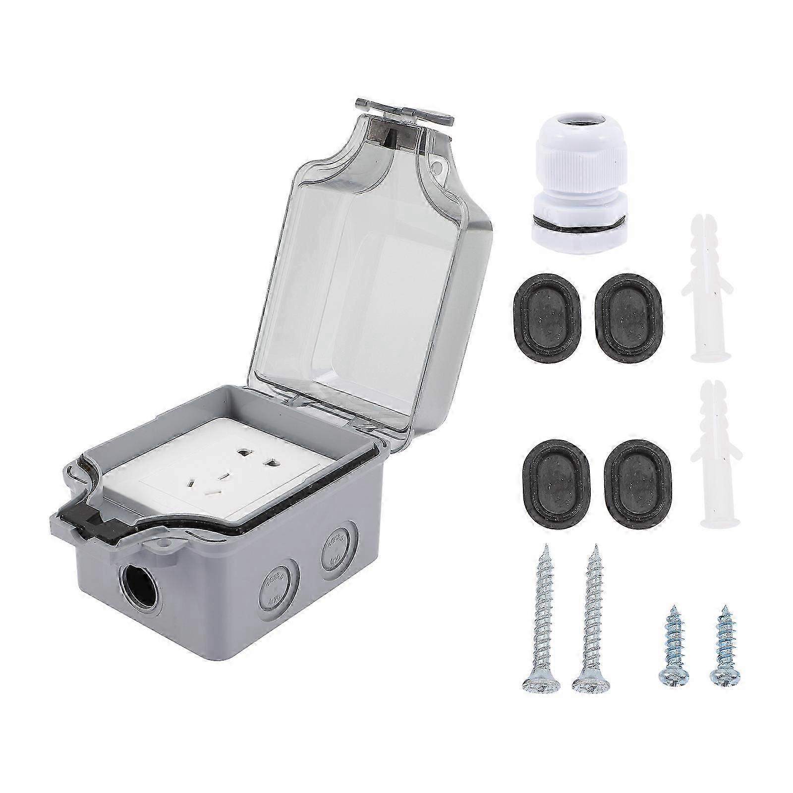 Outdoor Electrical Box Cover for Weatherproof Socket Safety 4Sets