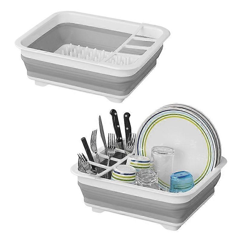 Dish drainer collapsible
