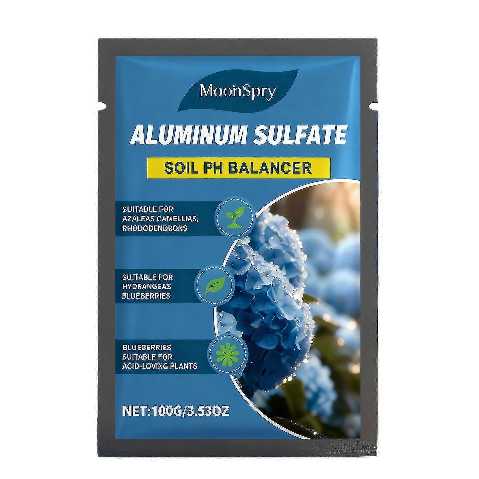 L'engrais à base de sulfate d'aluminium pour sols équilibre le pH et assure une floraison abondante et un feuillage vert luxuriant. Libérez tout le potentiel de floraison de vos plantes.