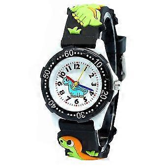 Toddler Kids Children Watch,3d Cute Cartoon Silicone Band Wristwatches
