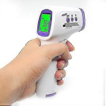 Pet & Livestock Infrared Thermometer, White & Purple, 149*77*43mm for Dog Cat Pig Cattle Sheep