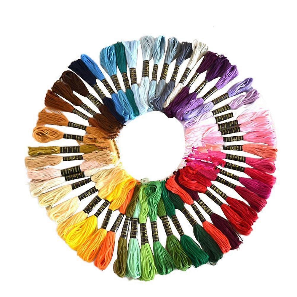 Cross Stitch Thread Line for Kniting 50Pcs Embroidery Floss Kit Assorted