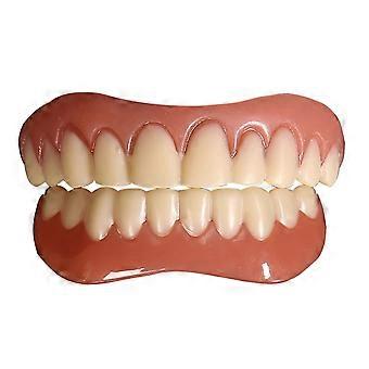 False Teeth Silicone Upper Lower Veneers Laugh Veneers Dentures Paste