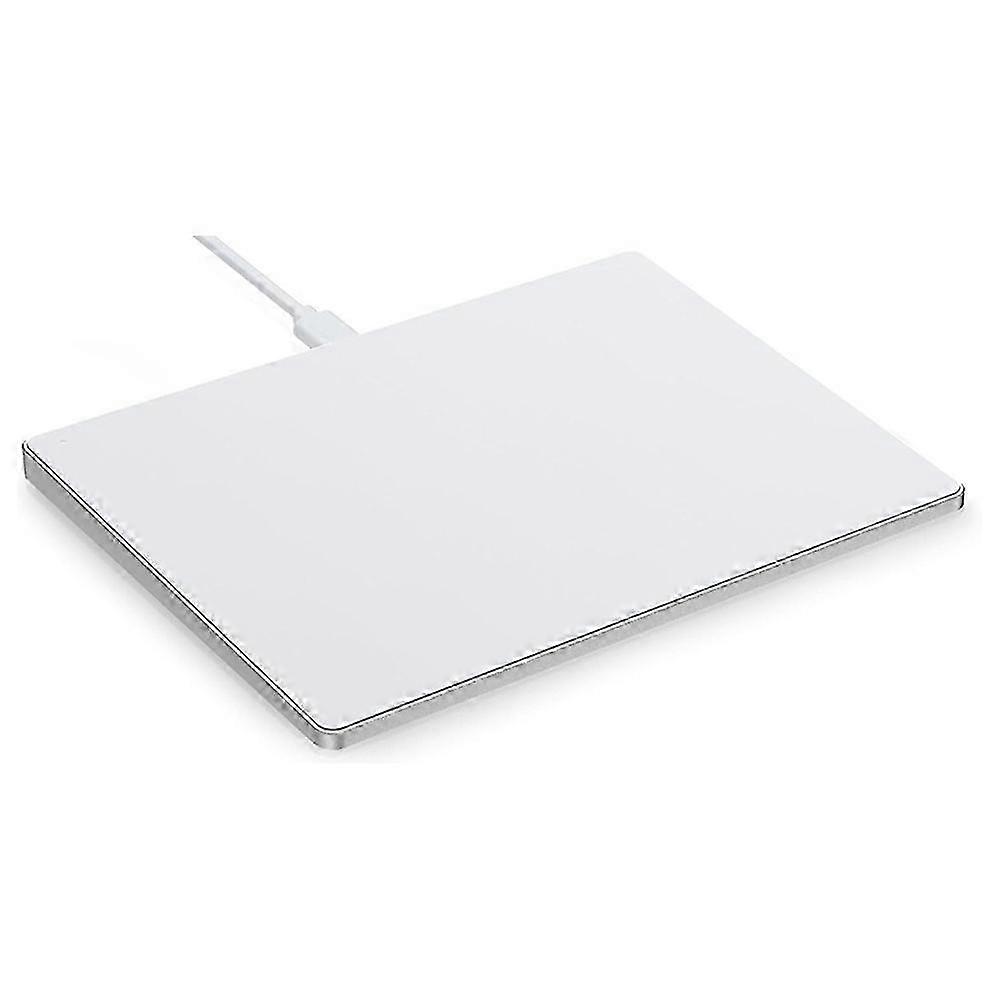 USB Wired Multi-Touch Trackpad Slim Touchpad Mouse compatible withWindow Desktop/Laptop/Notebook Computer PC White