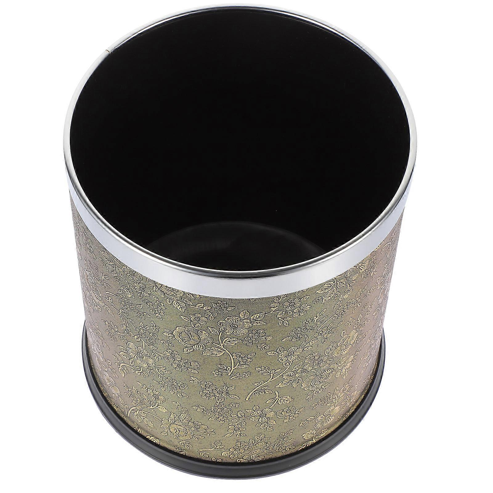 Eu Style Garbage Bin for Storage Double Layer Trash Bin Plastic Wastebasket
