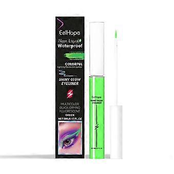 Fluorescent Green Liquid Eyeliner  Long-Lasting Smooth Moisturizing Waterproof Eye Liner