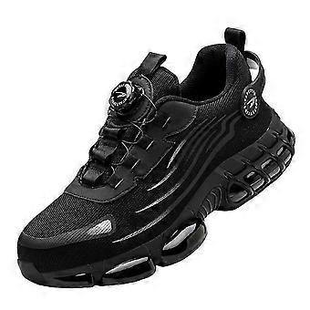Men's Steel Toe Safety Shoes, Breathable & Lightweight, Anti-Slip, for Industrial Construction & Outdoor Work