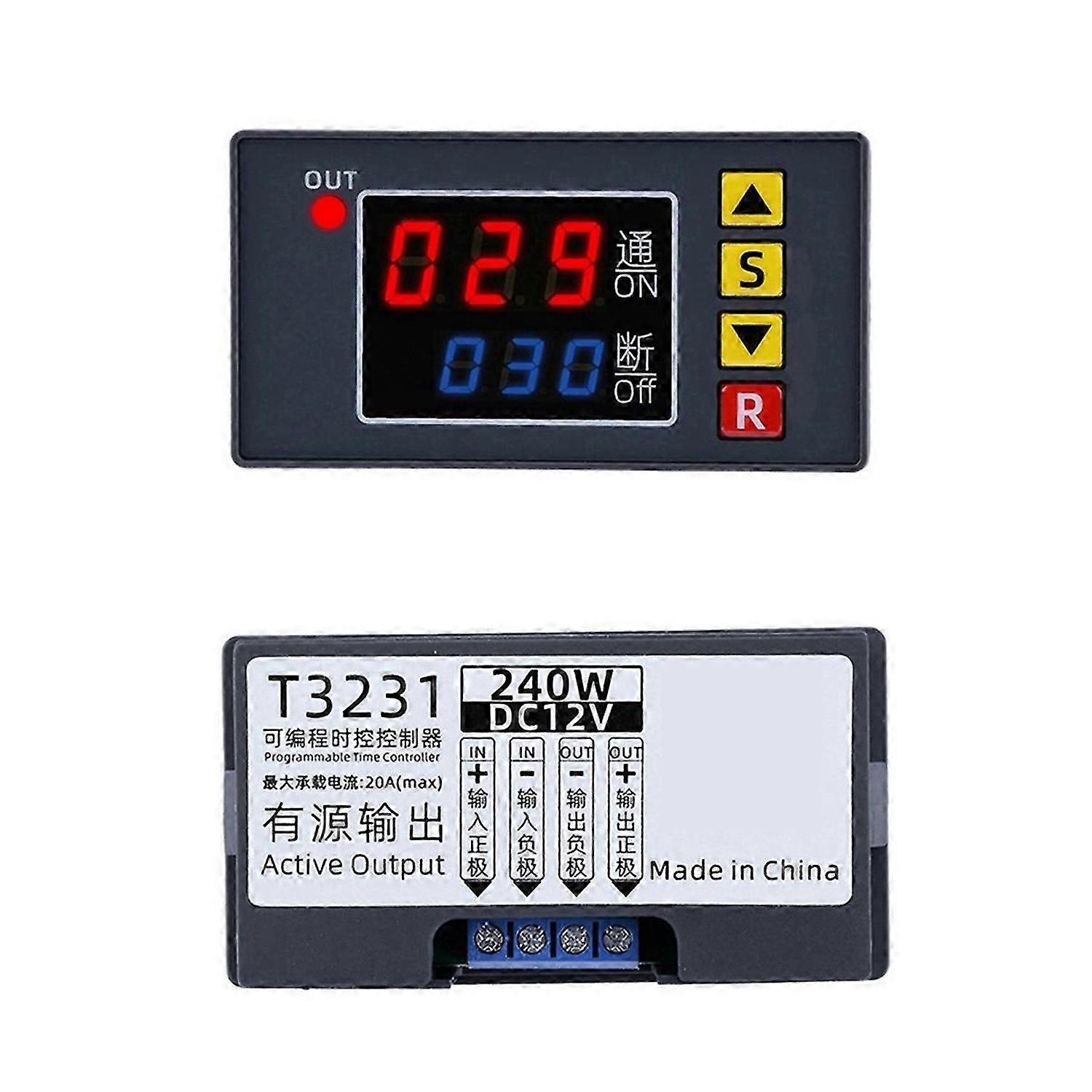 T3231 Programmable Time Controller DC 12V 240W