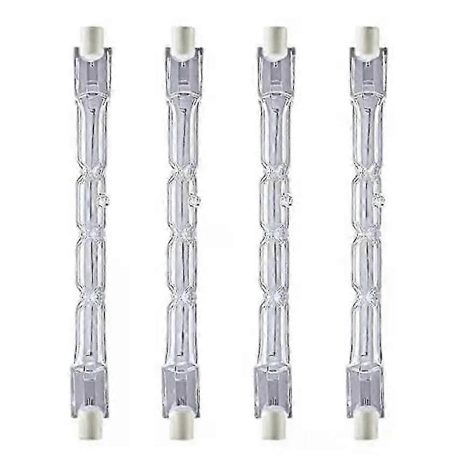 R7s 230W halogen floodlight bulbs dimmable 4pcs for security lights